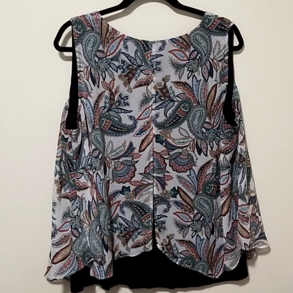 AB Studio flowy tank with built in cami - Picture 5 of 6